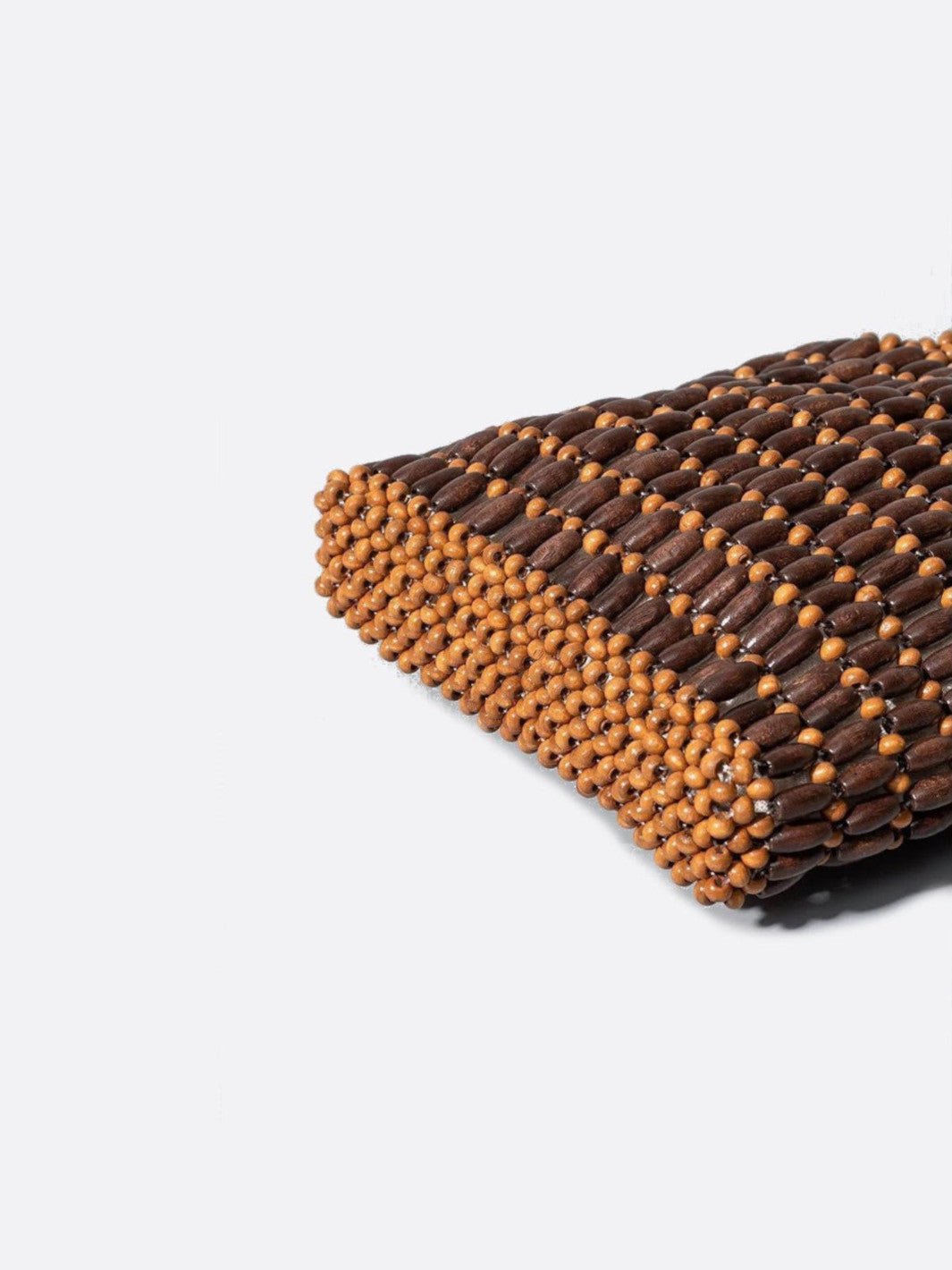 Sac à main en perles de bois