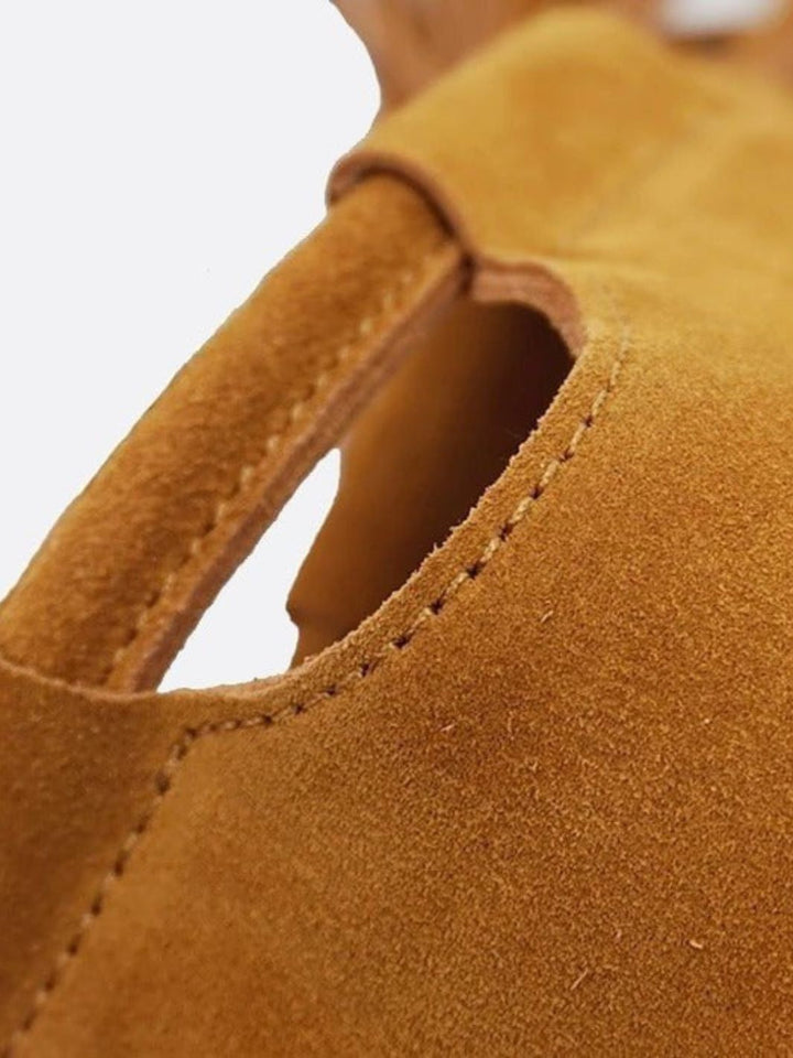 Sac bourse daim