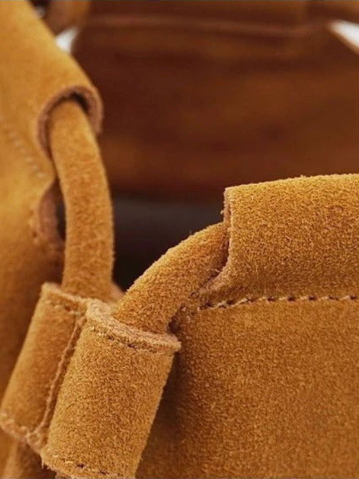 Sac bourse daim
