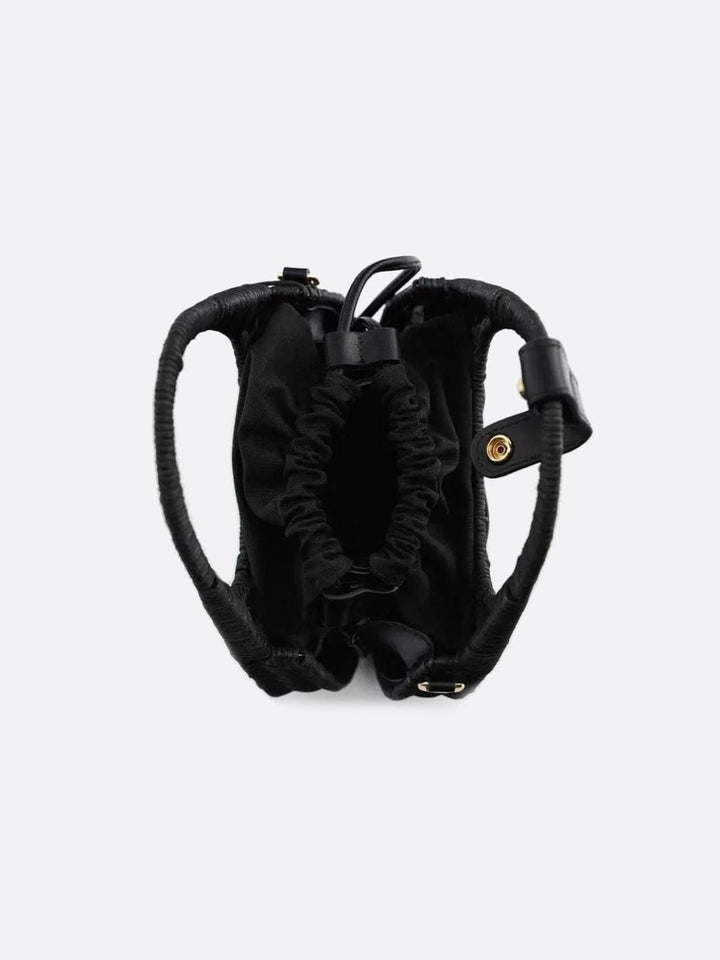 Sac en rotin noir