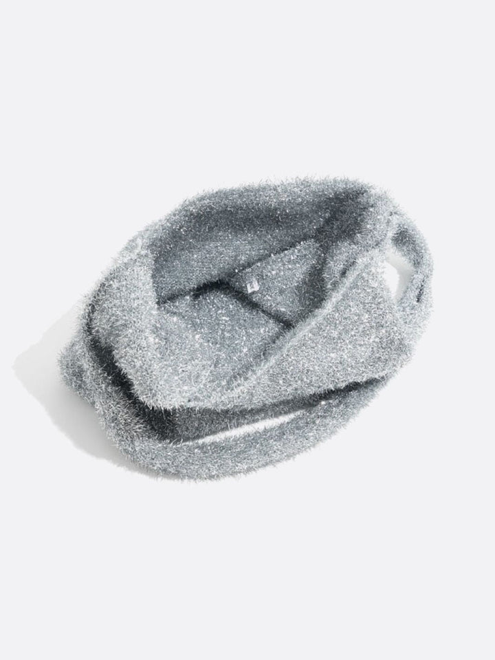Sac fourre-tout argenté