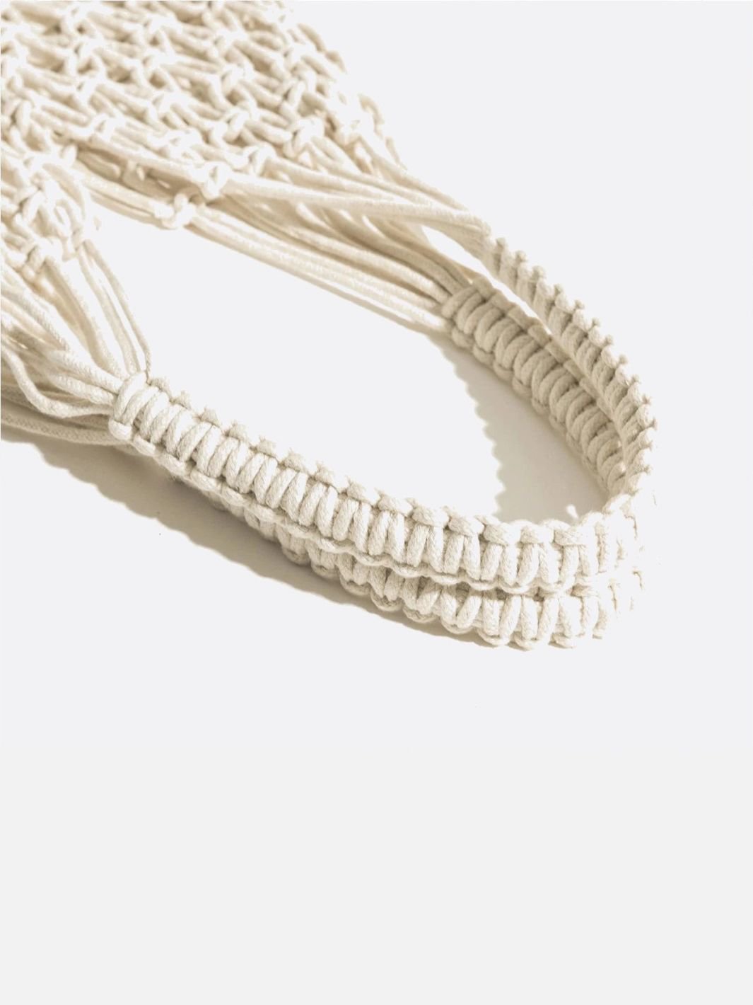 Sac fourre-tout filet et paille